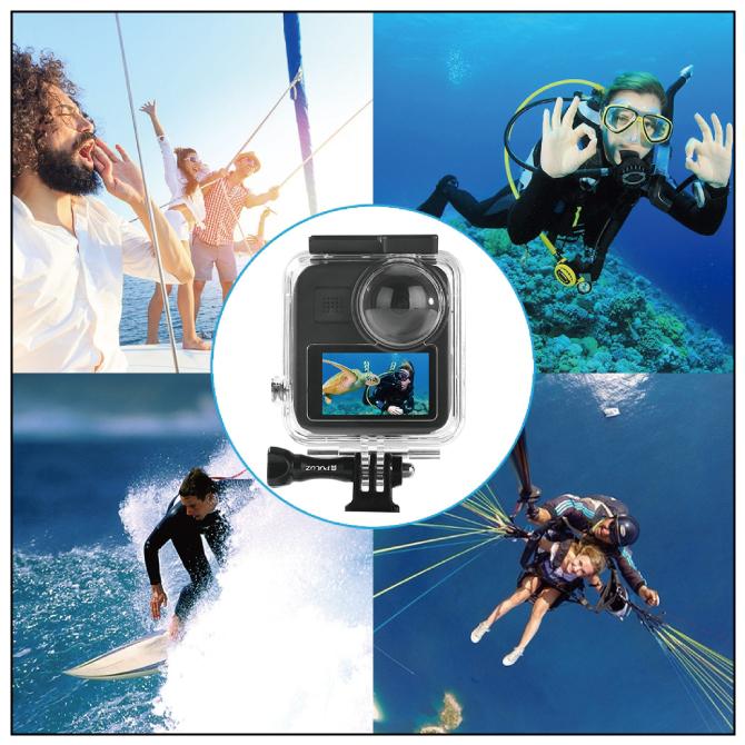 GoPro - 【未使用品】go pro max 防水カバー 国内正規品 Amazon | Taoricup Gopro Hero 12 11 10 9対応 Maxレンズ 防水