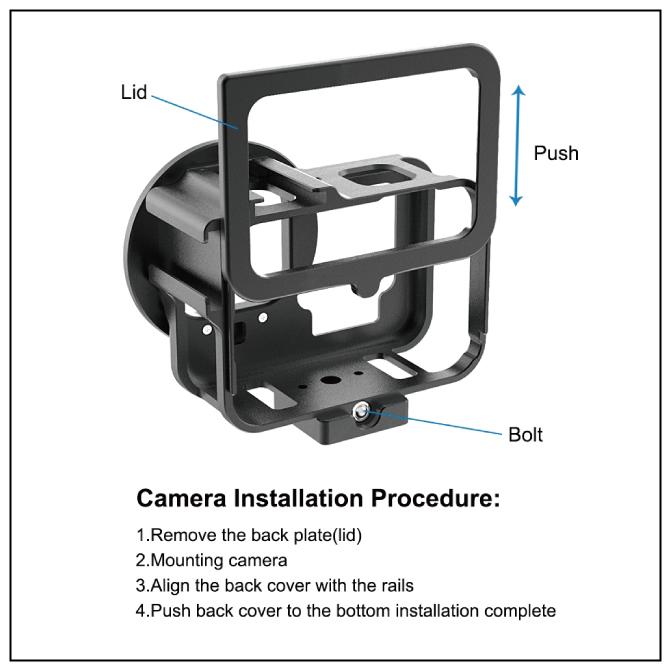 GoPro アクセサリー ゴープロアクセサリー GoPro ケース GoPro カバー ハウジング ケース ハウジングケース 本体 保護 （優良配送） | GoPro | 06