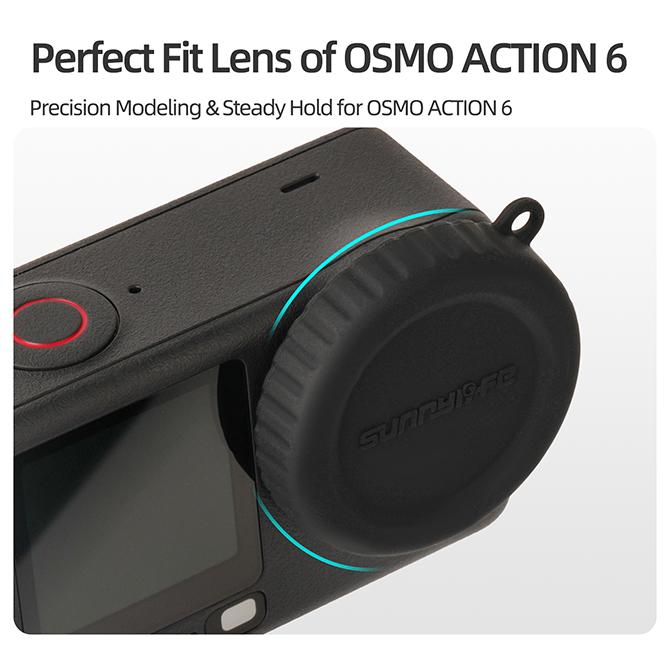 DJI DJI Osmo Action 6 本体 レンズ シリコン 保護 キャップ