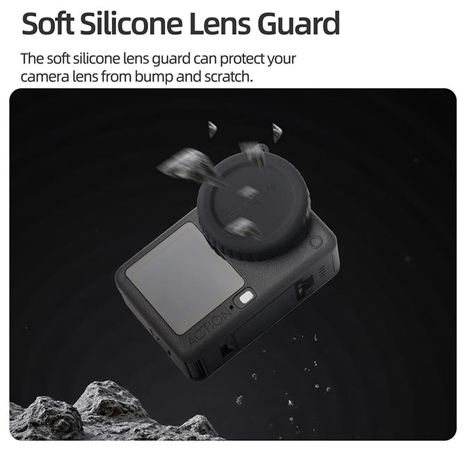 DJI DJI Osmo Action 6 本体 レンズ シリコン 保護 キャップ