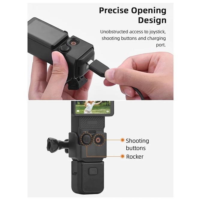 dji osmo pocket 3 アクセサリー osmo pocket 3 本体 レンズ ケース カバー オズモポケット3 シリコン（優良配送） | Osmo | 09
