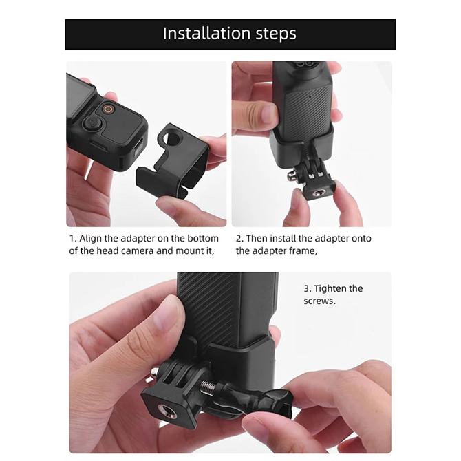 DJI Osmo Pocket 4 アクセサリー オズモポケット4 チェストマウント
