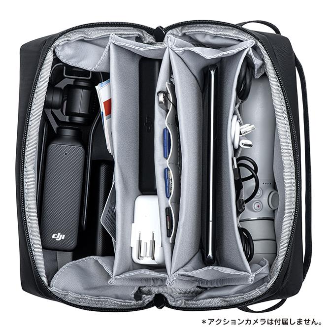 アクションカメラ アクセサリー ポータブル キャリー ケース 収納 バッグ ポーチ DJI Insta360 GoPro 本体 スマホ （優良配送） | GoPro | 06
