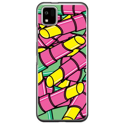 ルージュ イエロー (ハード ケース カバー) YESNO かんたんスマホ3