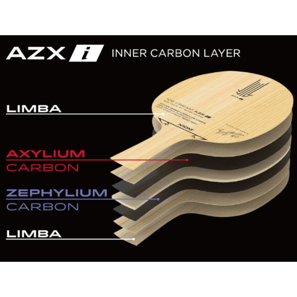 アイスクリーム AZX i エクシオン XIOM 卓球 ラケット シェーク