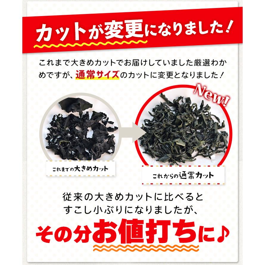 わかめ 産地厳選 乾燥 カットわかめ 90g 普通カット 国産（三重県産