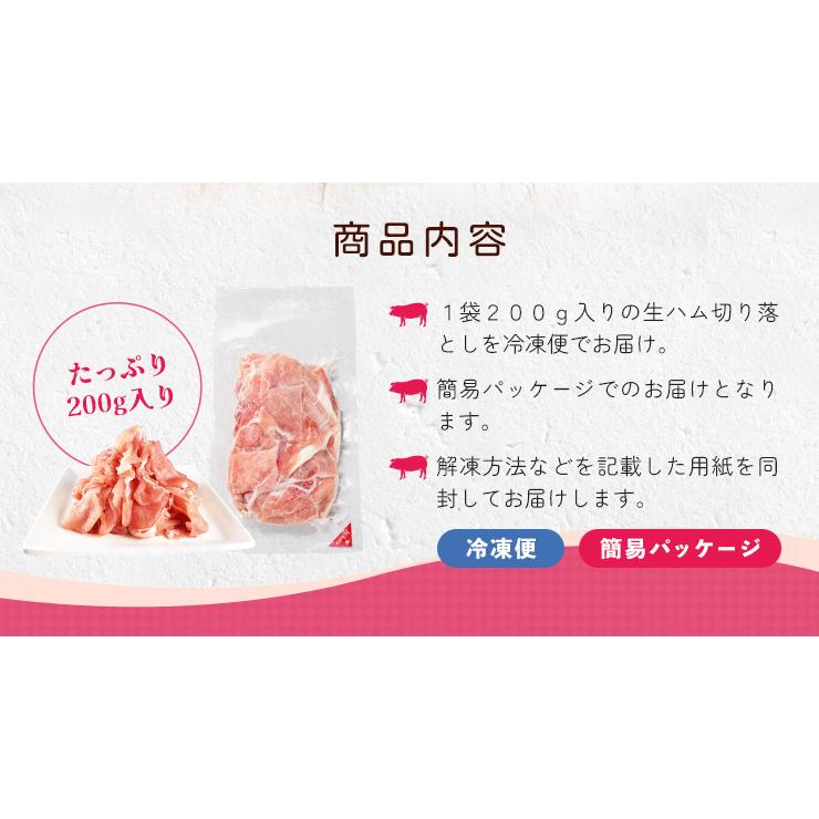 生ハム 切り落とし ６００ｇ（２００ｇ×３個） 送料無料 端材 不揃い品 大盛り 大容量 | ブランド登録なし | 09