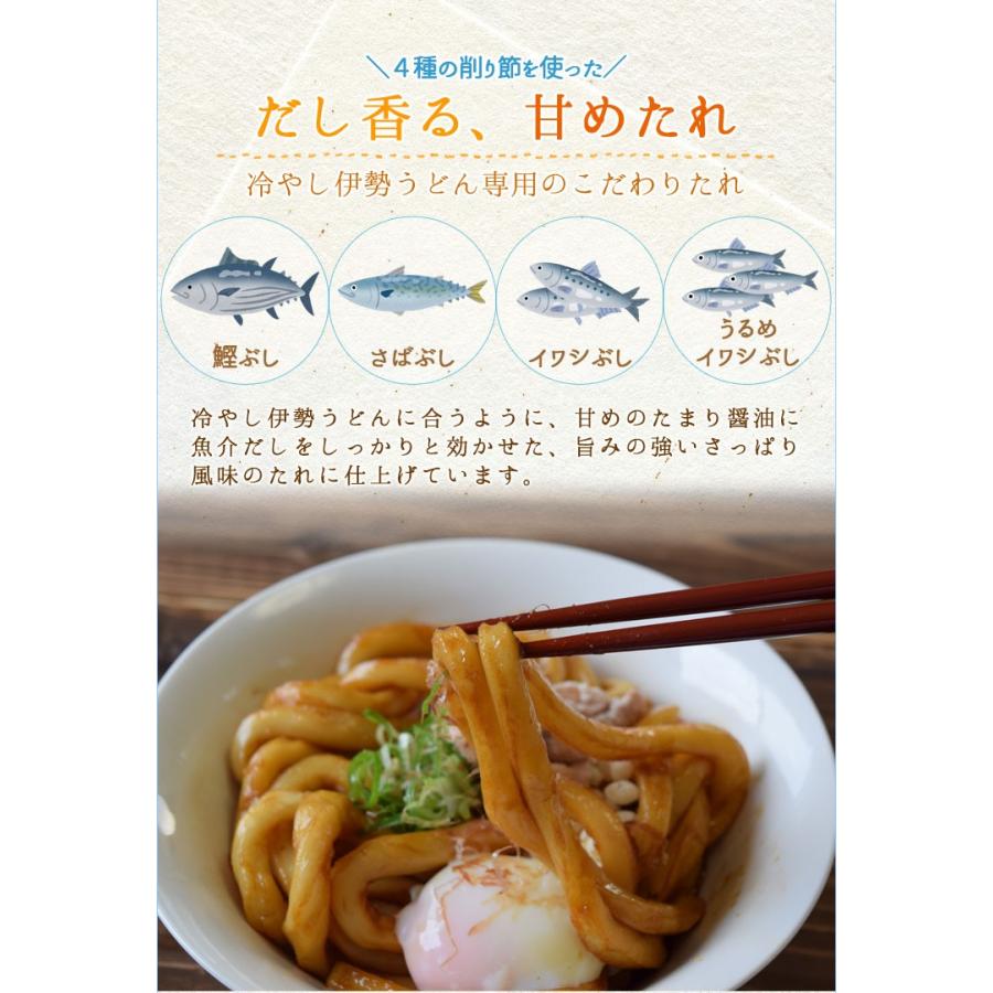 冷やし 伊勢うどん オリジナルパッケージ 16食 （2食×8 セット