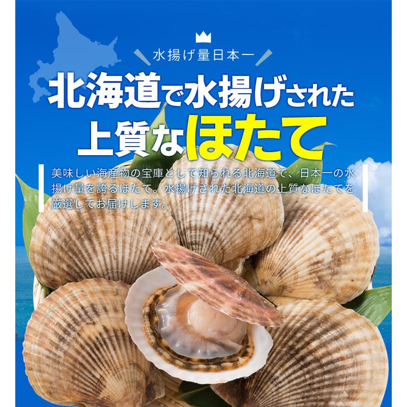 ほたて片貝 ２０枚 送料無料 冷凍 北海道産 ホタテ 殻付き 貝柱 海鮮 バーベキュー BBQ｜isesima｜07