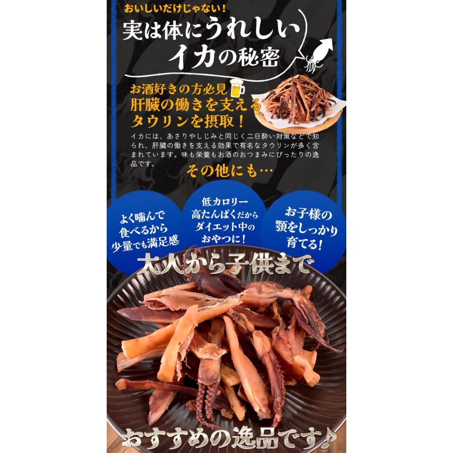 一夜干し 焼きいか おつまみ イカ ３００ｇ 大容量 お得サイズ 珍味 肴 チャック付袋入 | ブランド登録なし | 06