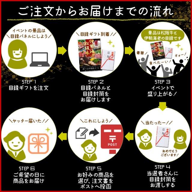 松阪牛 伊勢海老 伊勢路 目録ギフト Ａ３ パネル付 １５０００円コース 忘年会 などの 景品 にオススメ 松阪肉 伊勢海老が 選べる 目録 あすつく対応の画像