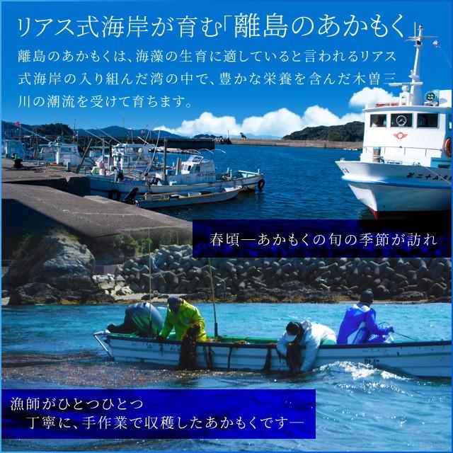 離島 あかもく ９０ｇ×１０パック 伊勢志摩産 送料無料 アカモク ギバサ 海藻 冷凍　チューブ タイプ｜isesima｜03