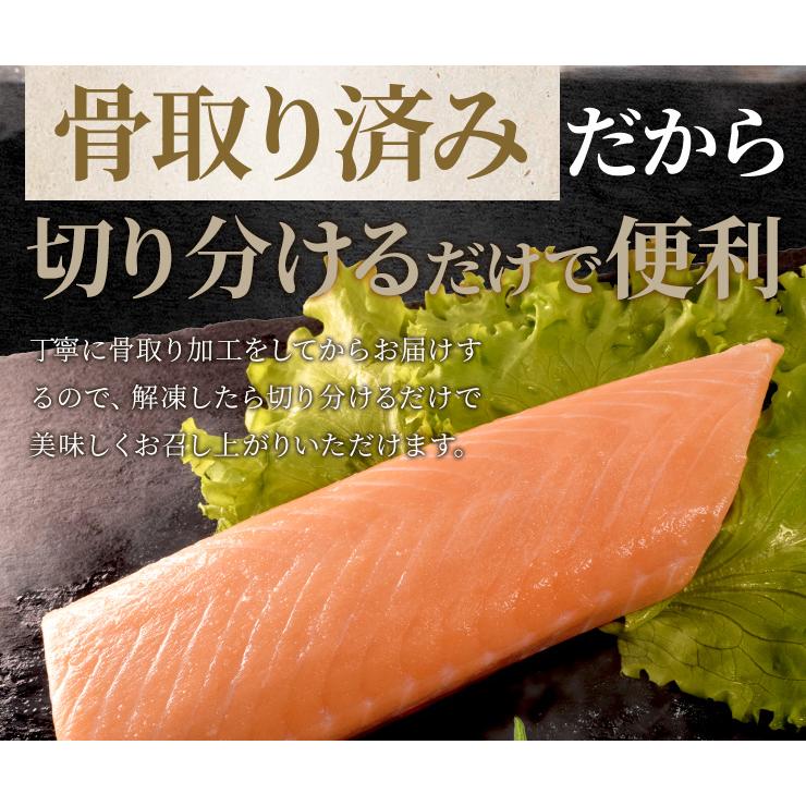 サーモン ブロック 刺身 小分け 生 炙り 選べる ４００ｇ（２００ｇ×２枚） 柵どり 骨取り済み 生食 冷凍 プレゼント ギフト | ブランド登録なし | 05