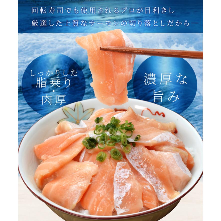 サーモン ハラス 切り落とし 小分けパック 刺身用 生・炙りどちらか選べる ２００ｇ サイズ不揃い お値打ち品 トロ 生食 冷凍 | ブランド登録なし | 04