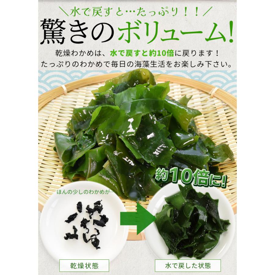 カット わかめ 160g メール便 送料無料 三重県 伊勢志摩産 乾燥