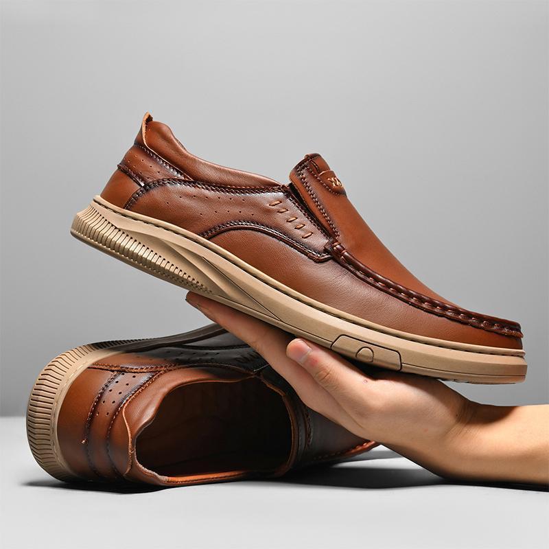 COLE HAAN デッキシューズ 9Ｄブラウン モカシン　ドライビングシューズ ドライビングシューズ メンズ ワークマン ローファー モカシン デッキ