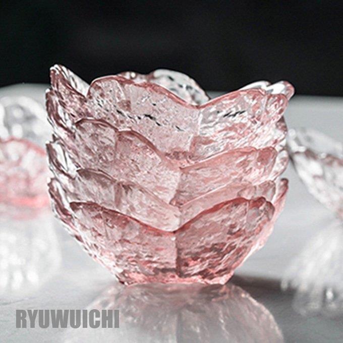 ガラス製品 置物 小皿 桜 sakura 桜柄 インテリア 雑貨 さくら ガラス