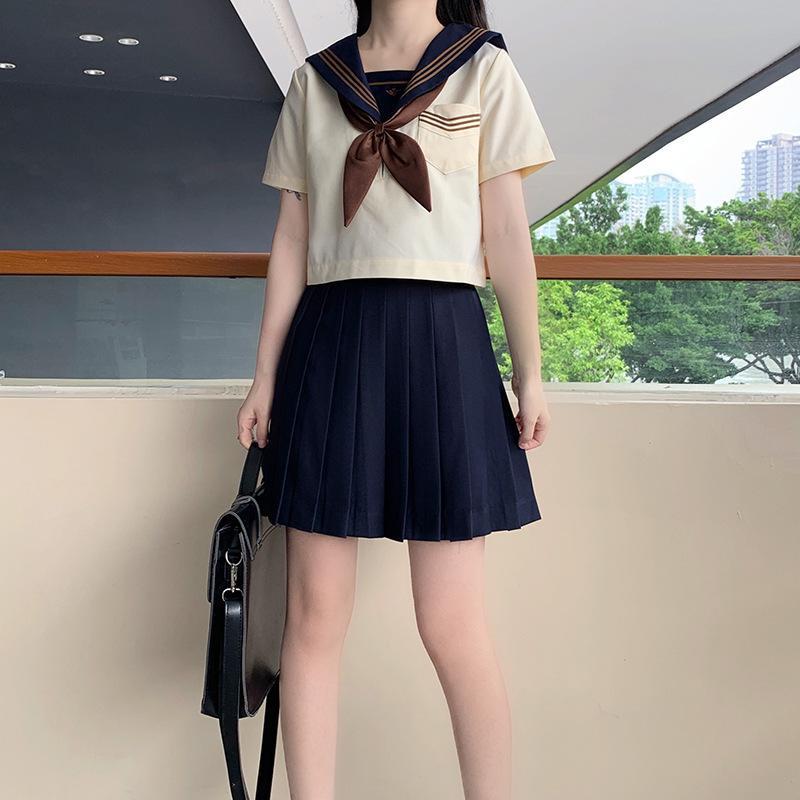 一部！大きいサイズ JK制服 高校生 学生服 制服 セーラー服 コスプレ衣装 仮装 コスチューム 学院風 プリーツスカート入学式 卒業式 文化祭｜isestore｜07