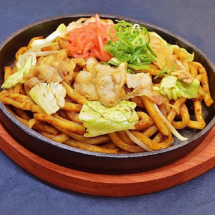 エビスヤ 亀山 みそ焼きうどん 2人前 オリジナルたれ付 常温90日