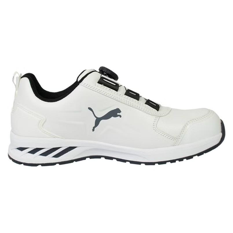 プーマ安全靴#64.248 26.5cmライダー・ホワイトディスクロー PUMA WORKWEAR PUMA(プーマ) ライダー2.0 ホワイト ディスク ロー