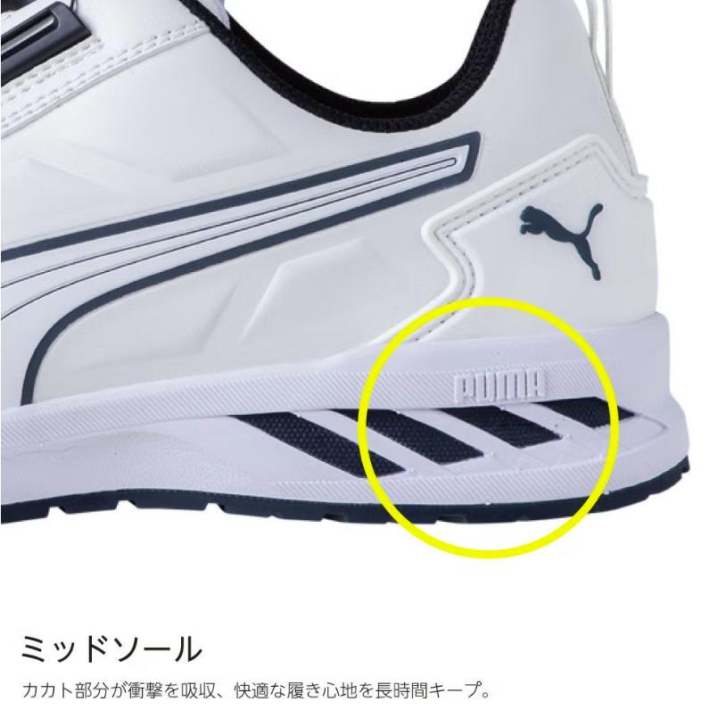 PUMA WORKWEAR PUMA(プーマ) ライダー2.0 ホワイト ディスク ロー