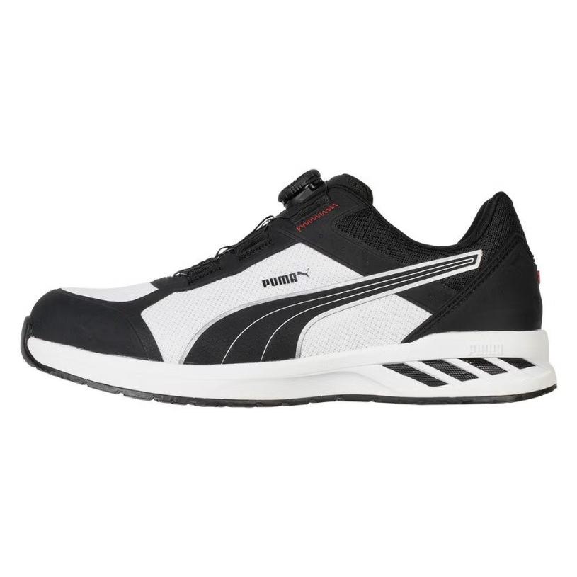 プーマ安全靴#64.403 27.0cmスプリント・BK＆WHディスクロー PUMA WORKWEAR PUMA(プーマ) スプリント2.1 ブラック＆ホワイト