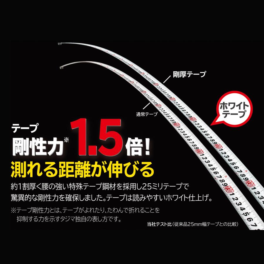 Tajima（タジマ） セフG7ロックマグ爪25 5.0m メートル目盛 SFG7LM2550