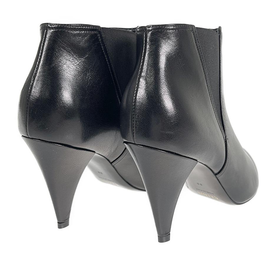CELINE セリーヌ トライアングルヒールチェルシー ショートブーツ 