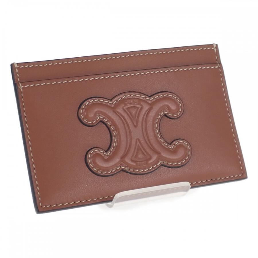 CELINE 【中古】セリーヌ カードホルダー 10B703EMJ.04LU カードケース  