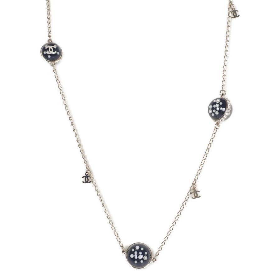 CHANEL シャネル ココマーク ドームネックレス GP ゴールド : 438027 