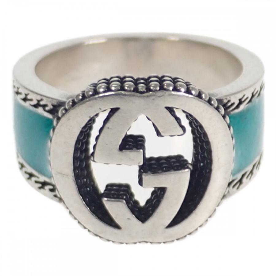 GUCCI ターコイズ シルバー リング 10号