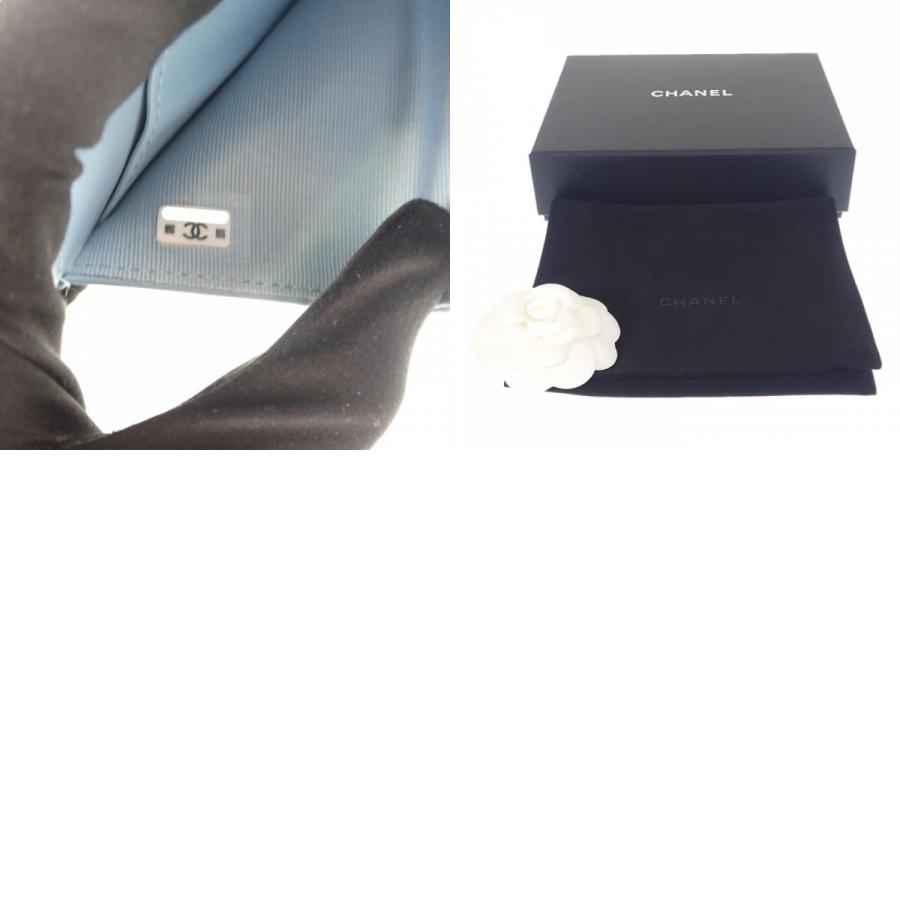 CHANEL（シャネル） ココマーク スモールフラップウォレット AP3397 三