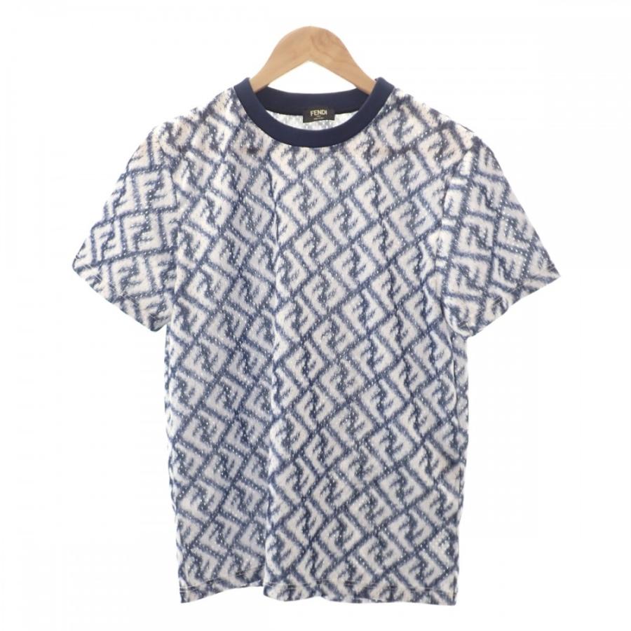 FENDI フェンディ テクニカルメッシュ Tシャツ 半袖 トップス 