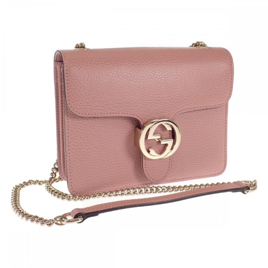 GUCCI 【中古】グッチ インターロッキングG アウトレット ショルダー  