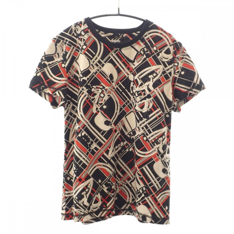 HERMES エルメス 無秩序・エ・シェーヌ Tシャツ H3H4619DX0234 半袖  