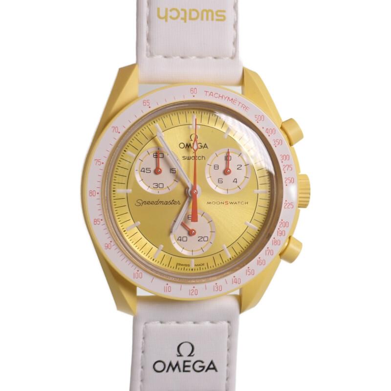 OMEGA 【中古】オメガ SWATCH スウォッチ ミッション トゥ ザ サン 