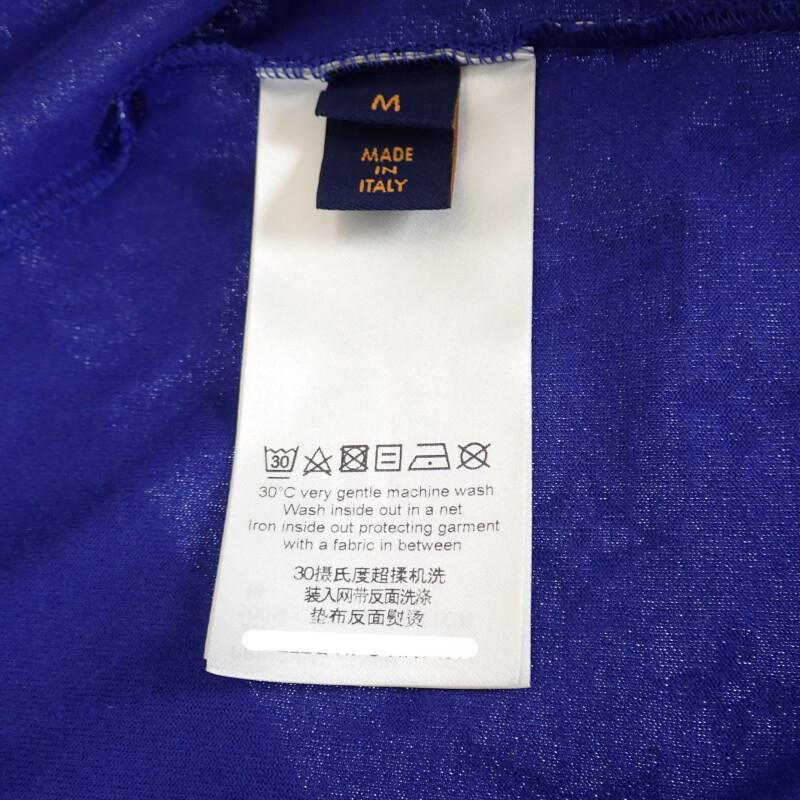 ルイヴィトン LOUIS VUITTON LVSEモノグラム グラディエント サイズM 1AA51Q 半袖Ｔシャツ ブルーペトロール メンズ【中古】【Aランク】の画像