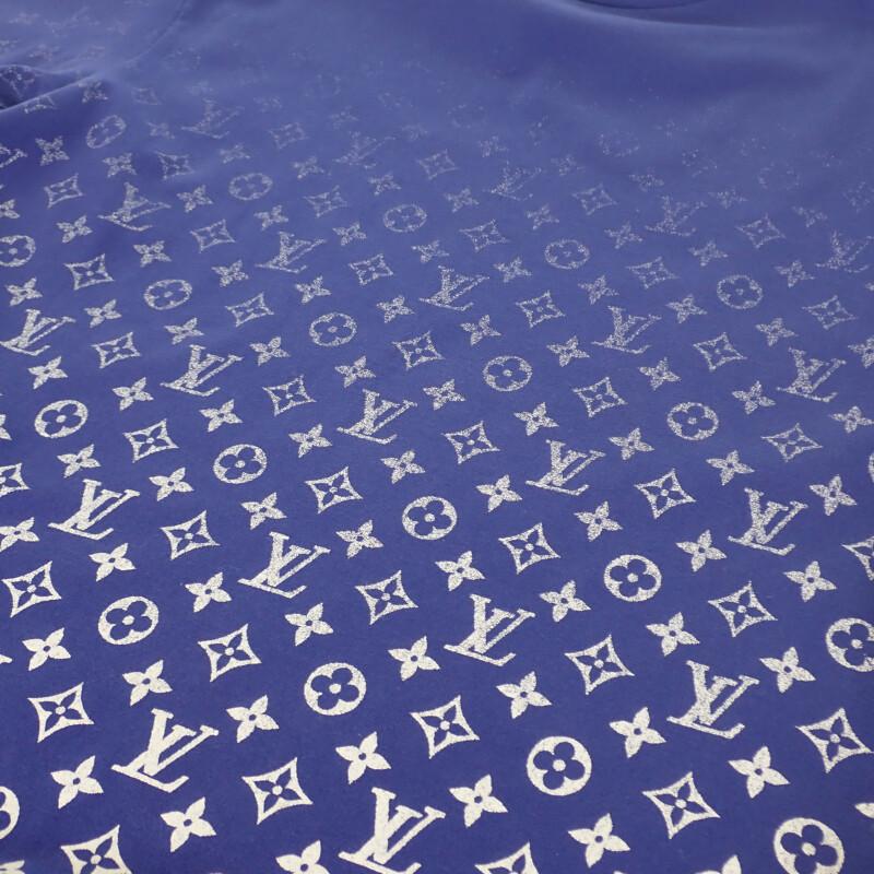 ルイヴィトン LOUIS VUITTON LVSEモノグラム グラディエント サイズM 1AA51Q 半袖Ｔシャツ ブルーペトロール メンズ【中古】【Aランク】の画像