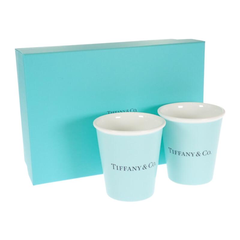 TIFFANY&Co. 【中古】ティファニー コーヒーカップ 2個セット 72334582  