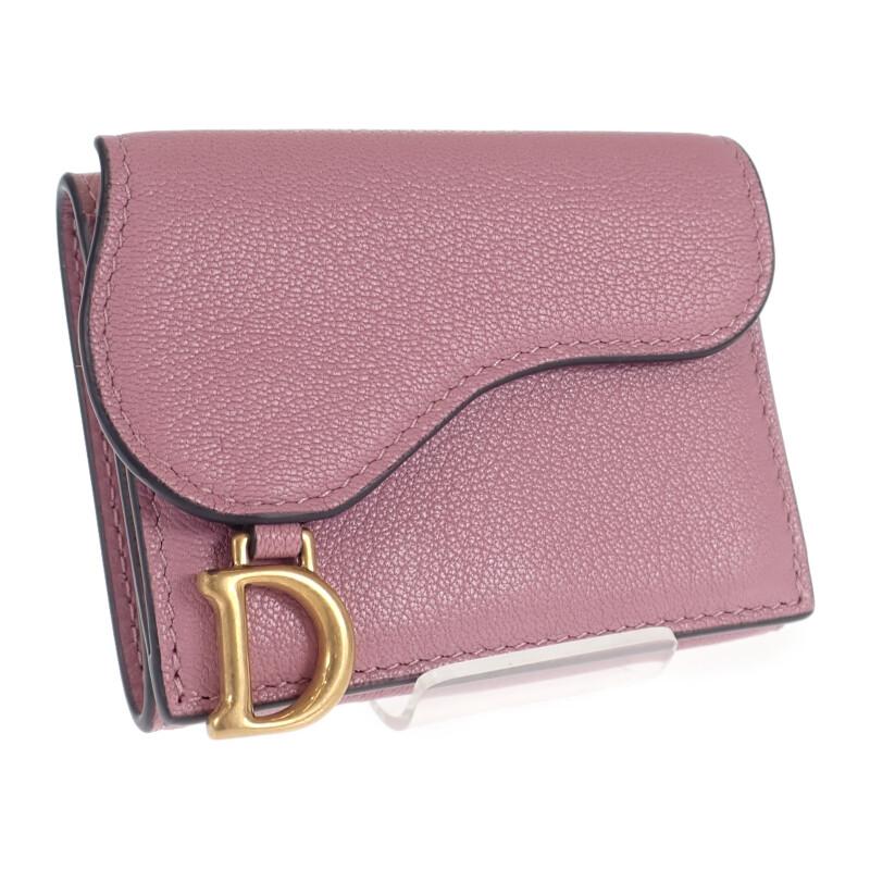 クリスチャンディオール Christian Dior サドル コンパクトウォレット 