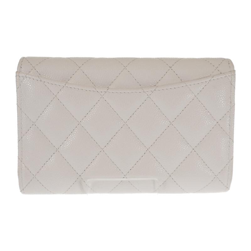 【まー様】CHANEL クラシックフラップ ミディアム キャビアスキン CHANEL（シャネル） ミディアム クラシックフラップ