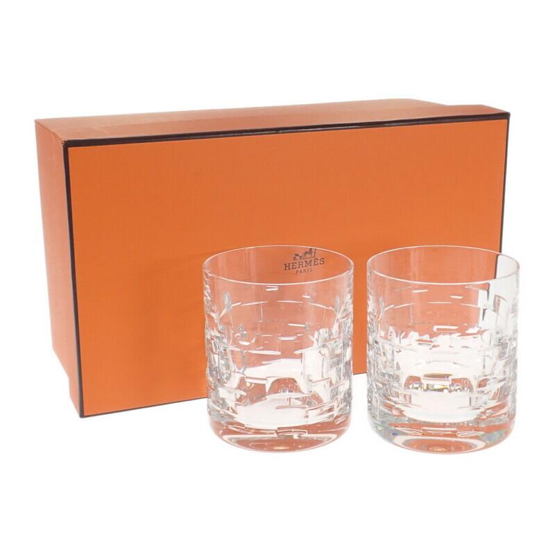 新品未使用 エルメス グラス コップ ゴブレット 〈アダージュ〉 PM