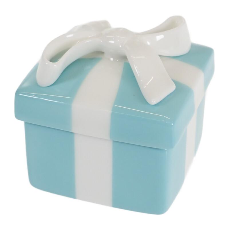 未使用Tiffany＆Co. ブルーボックス ミニ ジュエリーケース TIFFANY&Co.（ティファニー） 【中古】ティファニー ブルーボックス