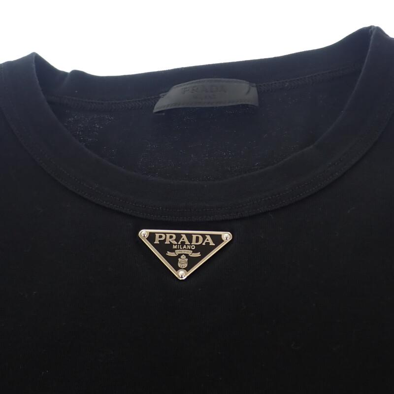 PRADA 【中古】【Aランク】プラダ トライアングルロゴ クルー PRADA 【中古】【Aランク】プラダ トライアングルロゴ クルー