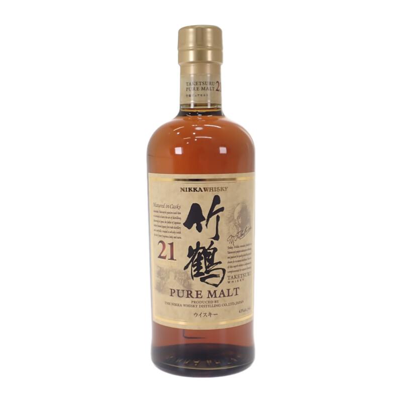 NIKKA ニッカ 竹鶴21年 ピュアモルト お酒 アルコール 700ml 43% ウイスキー メンズ レディース【中古】【Sランク】 NIKKA ニッカ 竹鶴21年 ピュアモルト お酒 アルコール 700ml 43