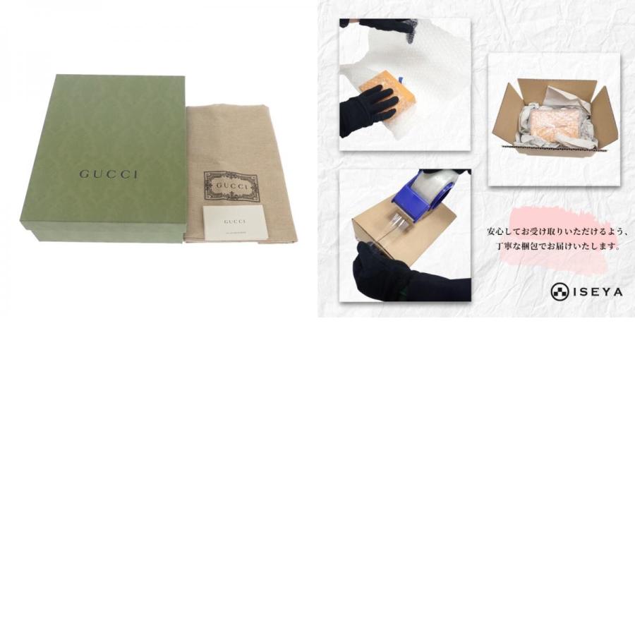 グッチ GUCCI ラバーエフェクト ミニ 771321AAC0G1000 ショルダーバッグ ラバーエフェクトレザー ブラック【中古】【Aランク】【ISEYA】の画像