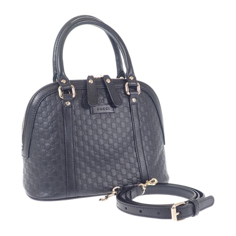 GUCCI 【中古】【Aランク】グッチ マイクログッチ シマ アウトレット 