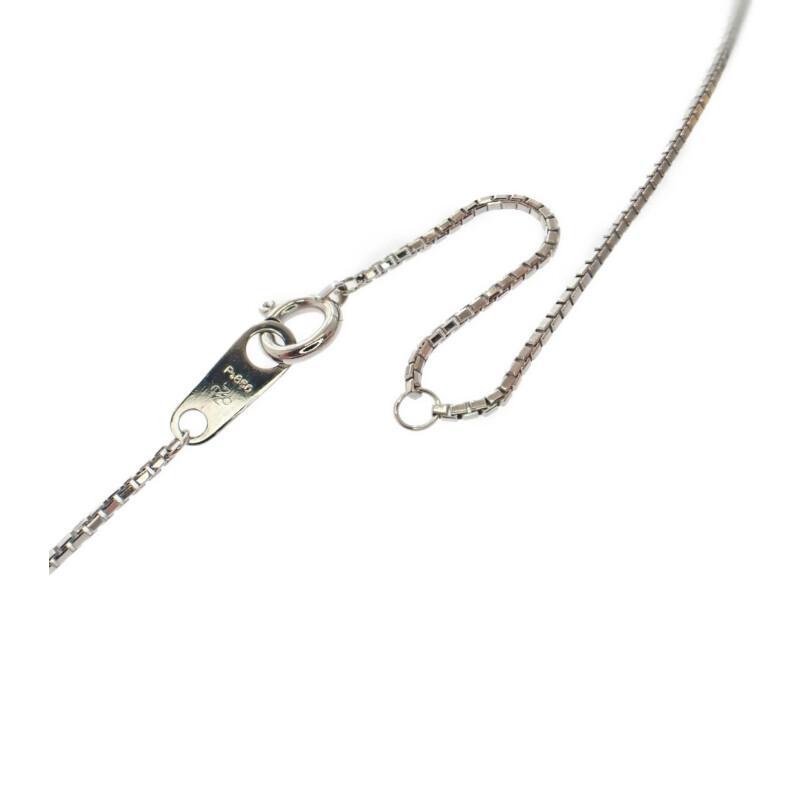 【中古】 デザインジュエリー ペンダント ネックレス Pt850プラチナ エメラルド ダイヤモンド レディース【Aランク】_6