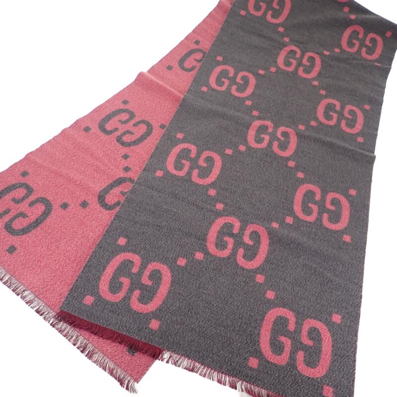 GUCCI（グッチ） GUCCI GGジャガードスカーフ 558007_3G636_1272