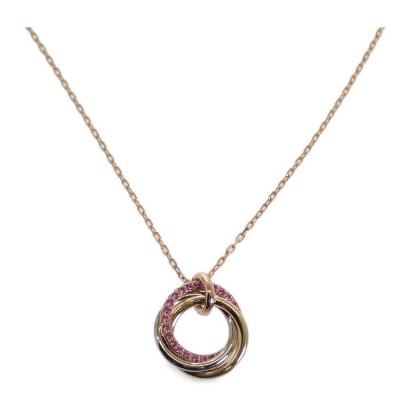 Cartier（カルティエ） ネックレス トリニティ B3046000 ピンク 